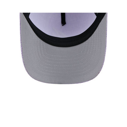 Atlanta Braves Cotton Weave Purple 9FORTY M-Crown A-Frame Snapback Hat