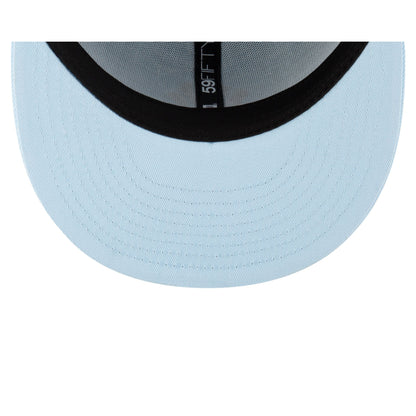 New York or Nowhere x New York Yankees Blue Logo 59FIFTY Fitted Hat