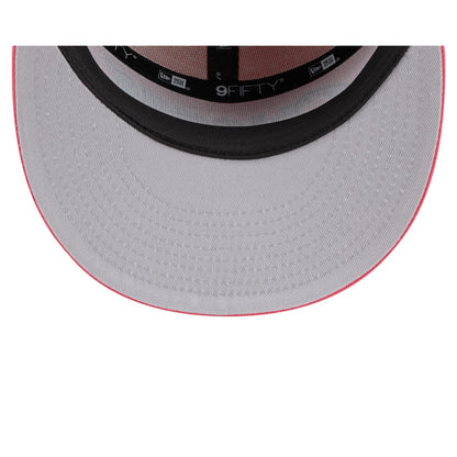 Chicago White Sox Coral Split Panel 9FIFTY Snapback Hat