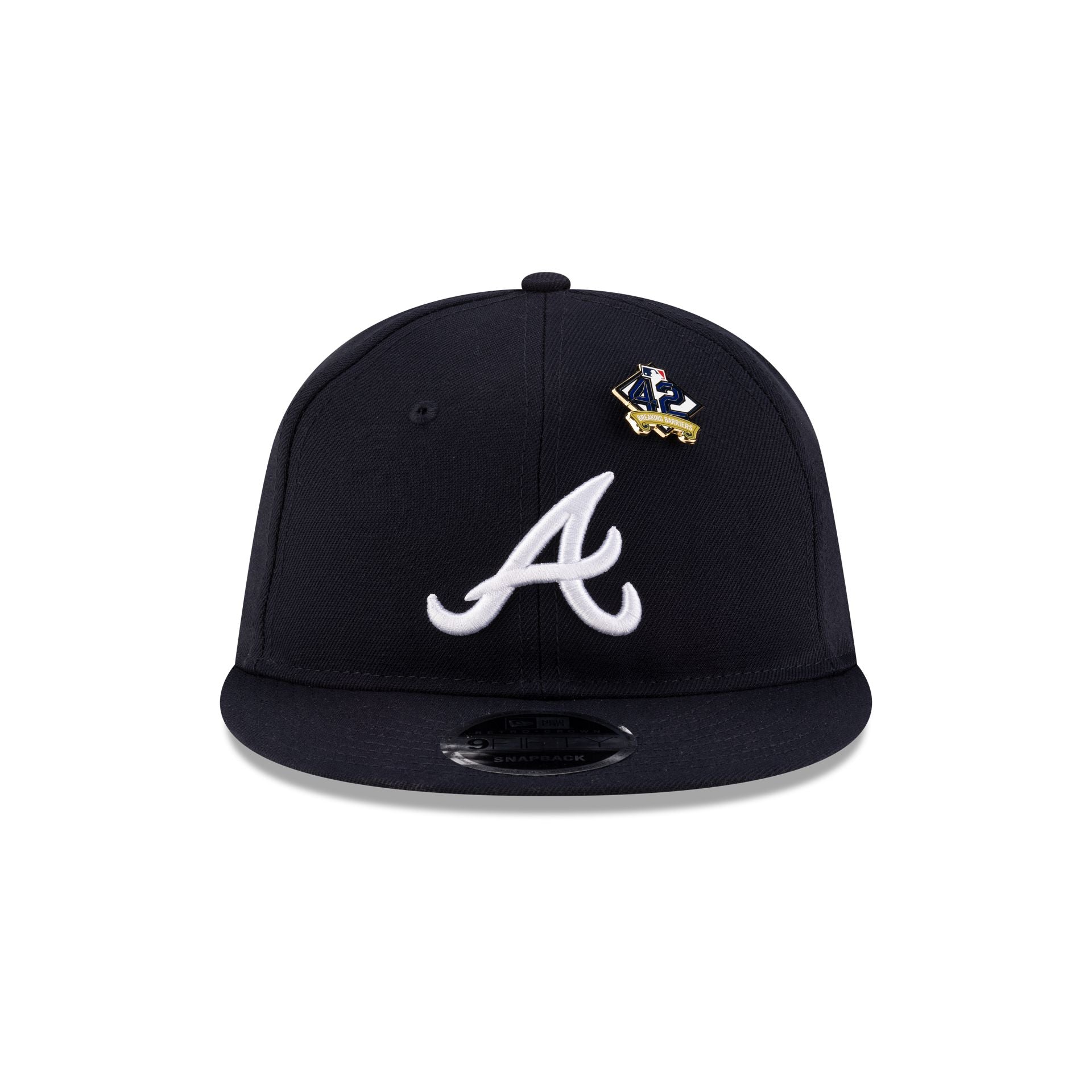 Atlanta Braves Jackie Robinson Day 2025 Retro Crown 9FIFTY Snapback Hat