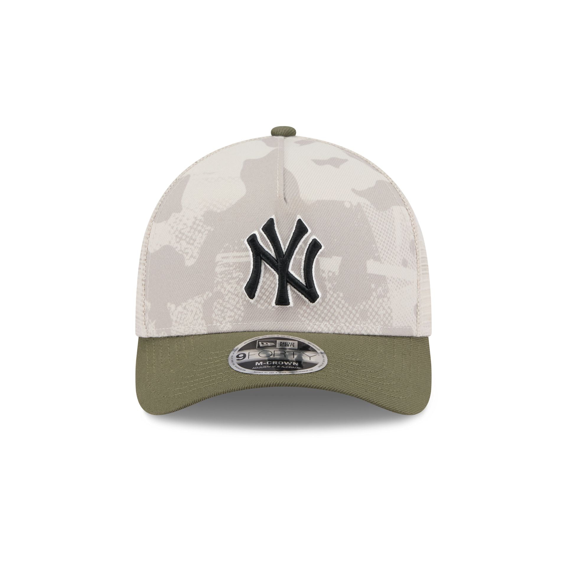 New York Yankees Armed Forces Day 2025 9FORTY M-Crown A-Frame Trucker Hat