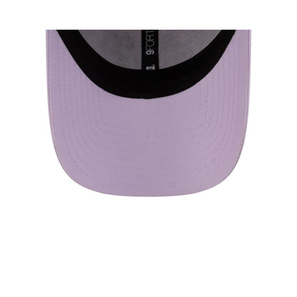New York Yankees Floral Icon Pastel Purple Women's 9FORTY Adjustable Hat