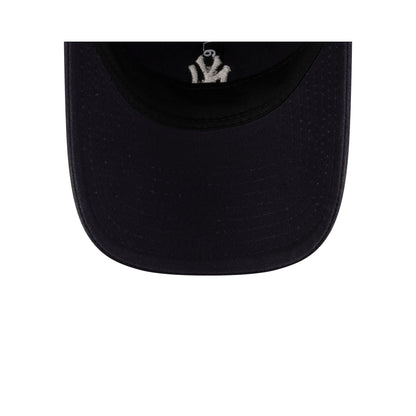 New York Yankees Mini Logo Washed Navy 9TWENTY Adjustable Hat