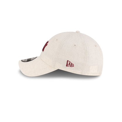 New York Yankees Linen Cream 9TWENTY Adjustable Hat