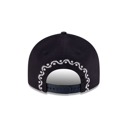 New York Yankees Floral Navy Low Profile 9FIFTY Snapback Hat