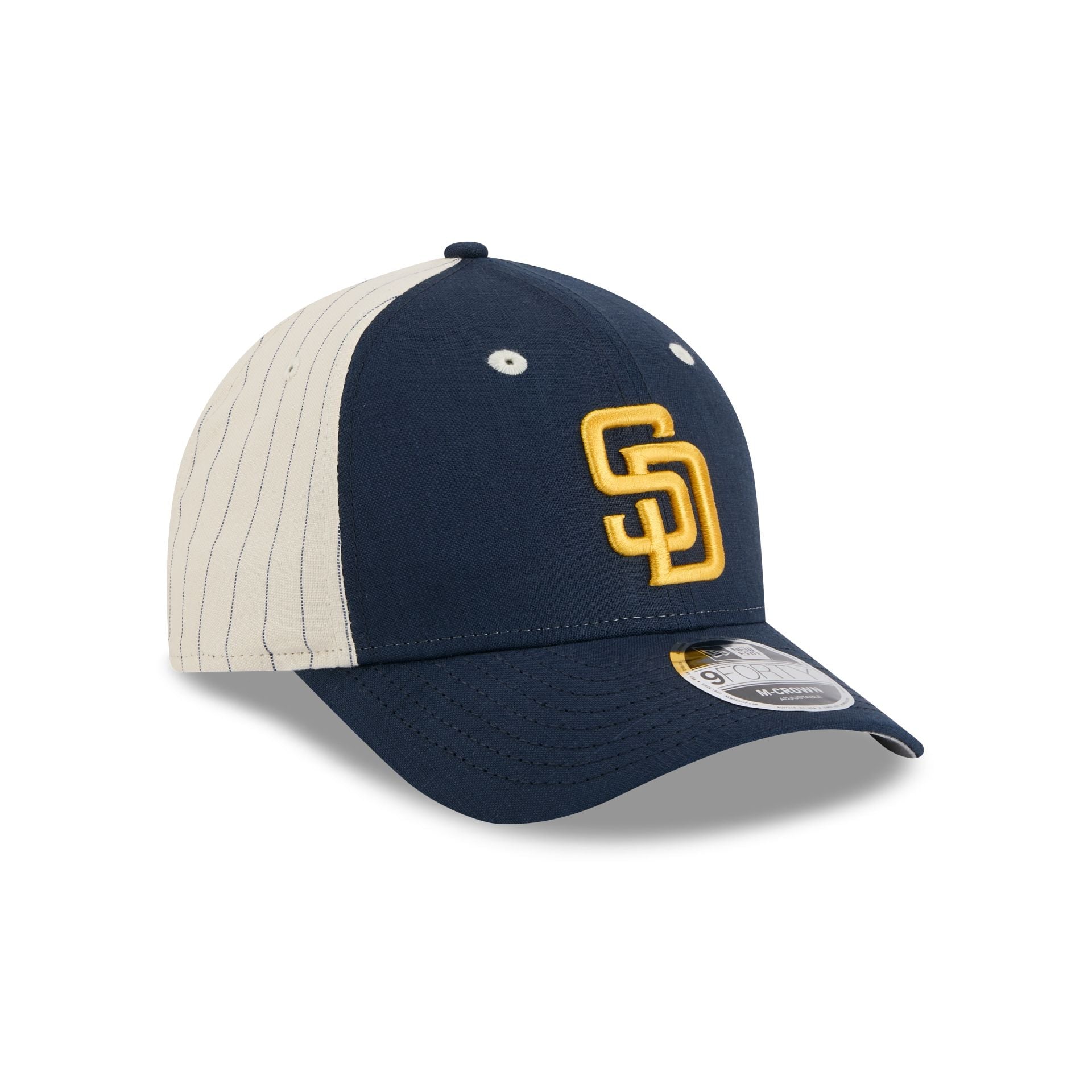 San Diego Padres Linen 9FORTY M-Crown Snapback Hat