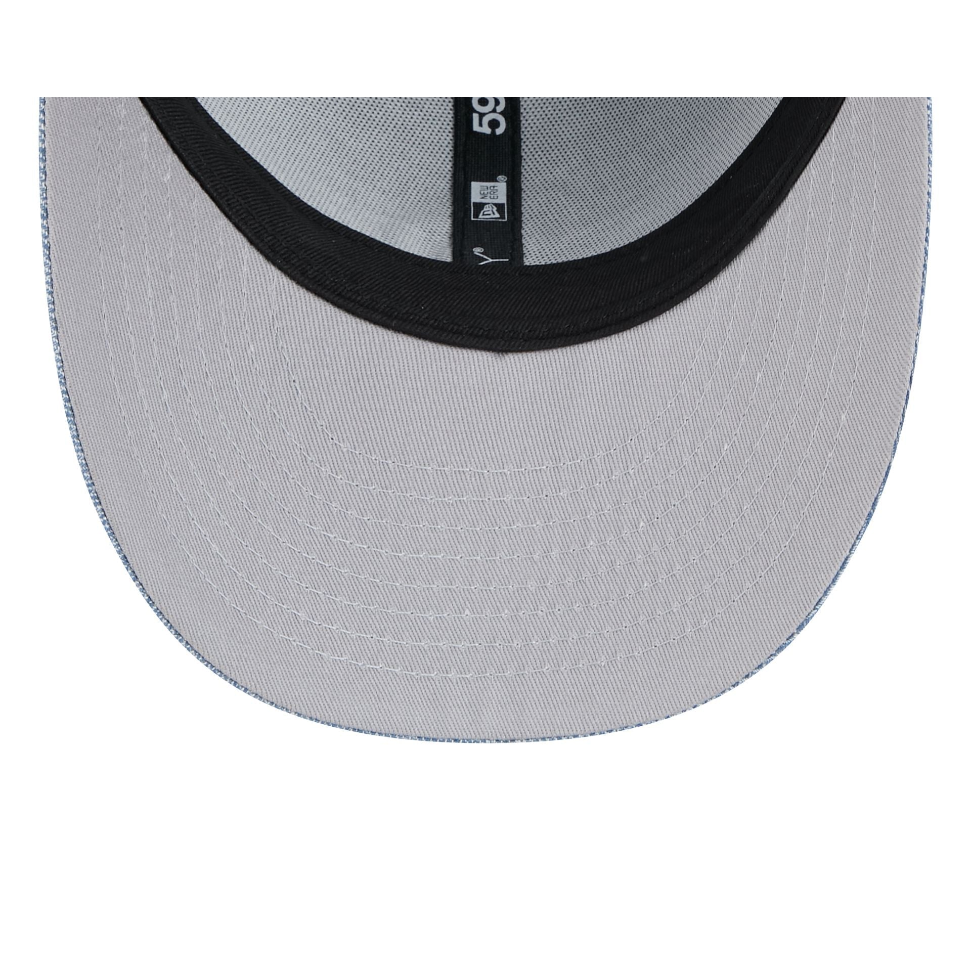 San Diego Padres Hand Stitched Chambray Low Profile 59FIFTY Fitted Hat