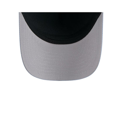 Atlanta Braves Pinstripe Linen 9FORTY M-Crown A-Frame Snapback Hat