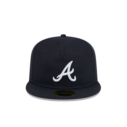 Atlanta Braves Boho Wool Retro Crown 59FIFTY Fitted Hat