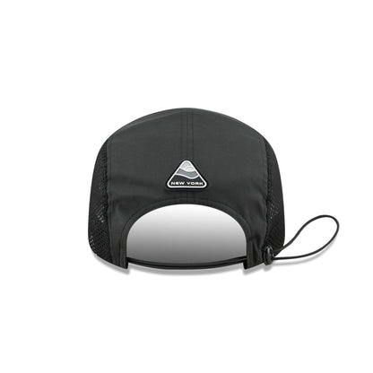 New York Yankees Black Poly Runner Adjustable Hat