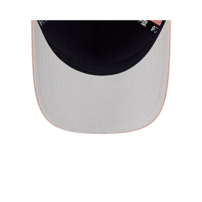 Atlanta Braves Pink Ripstop 9FORTY M-Crown A-Frame Snapback Hat