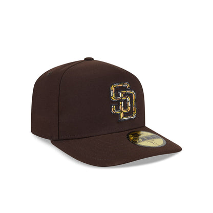 San Diego Padres Stained Glass 59FIFTY A-Frame Fitted Hat
