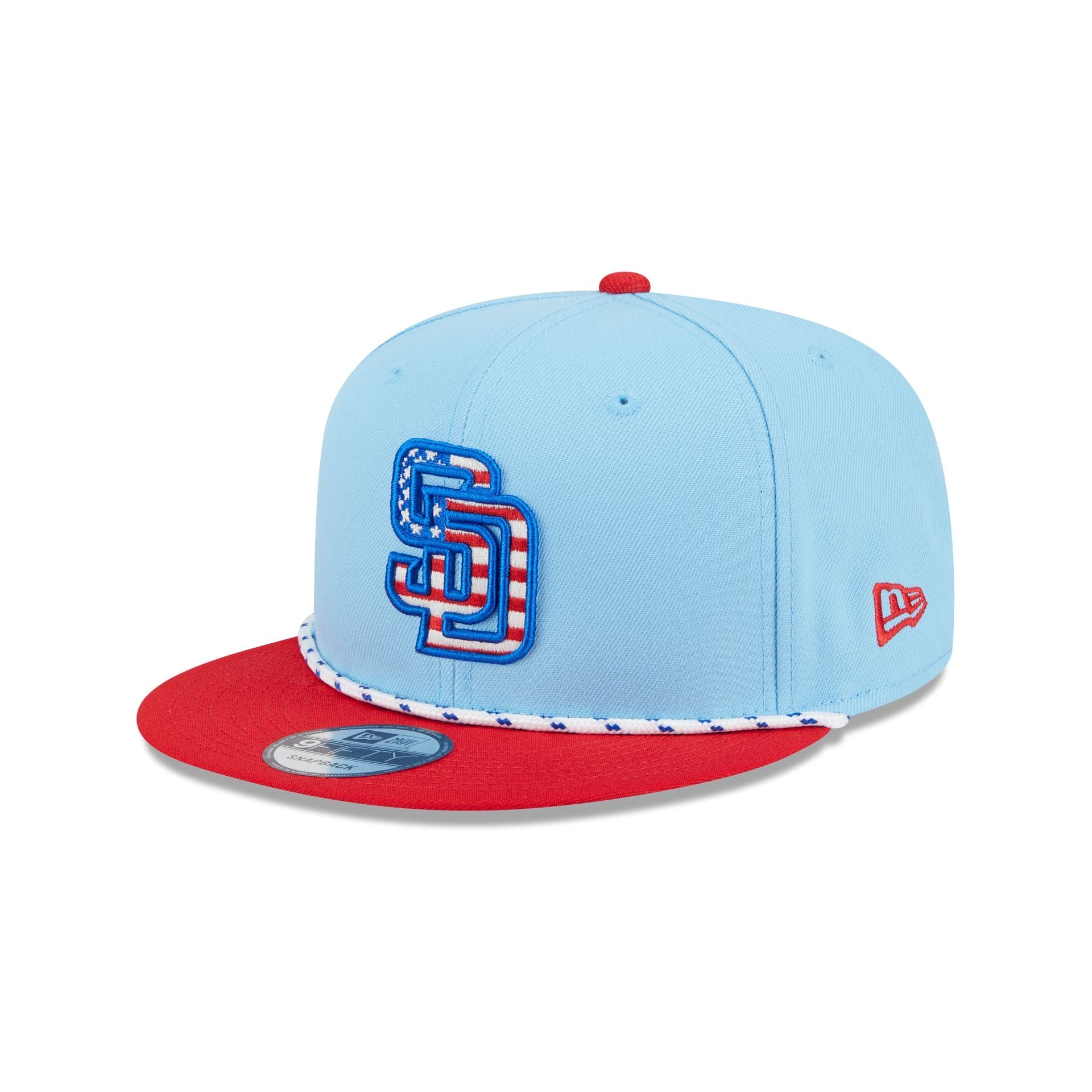 San Diego Padres Independence Day 2025 9FIFTY Snapback Hat