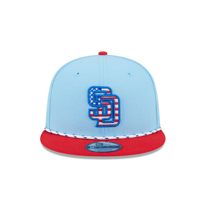 San Diego Padres Independence Day 2025 9FIFTY Snapback Hat