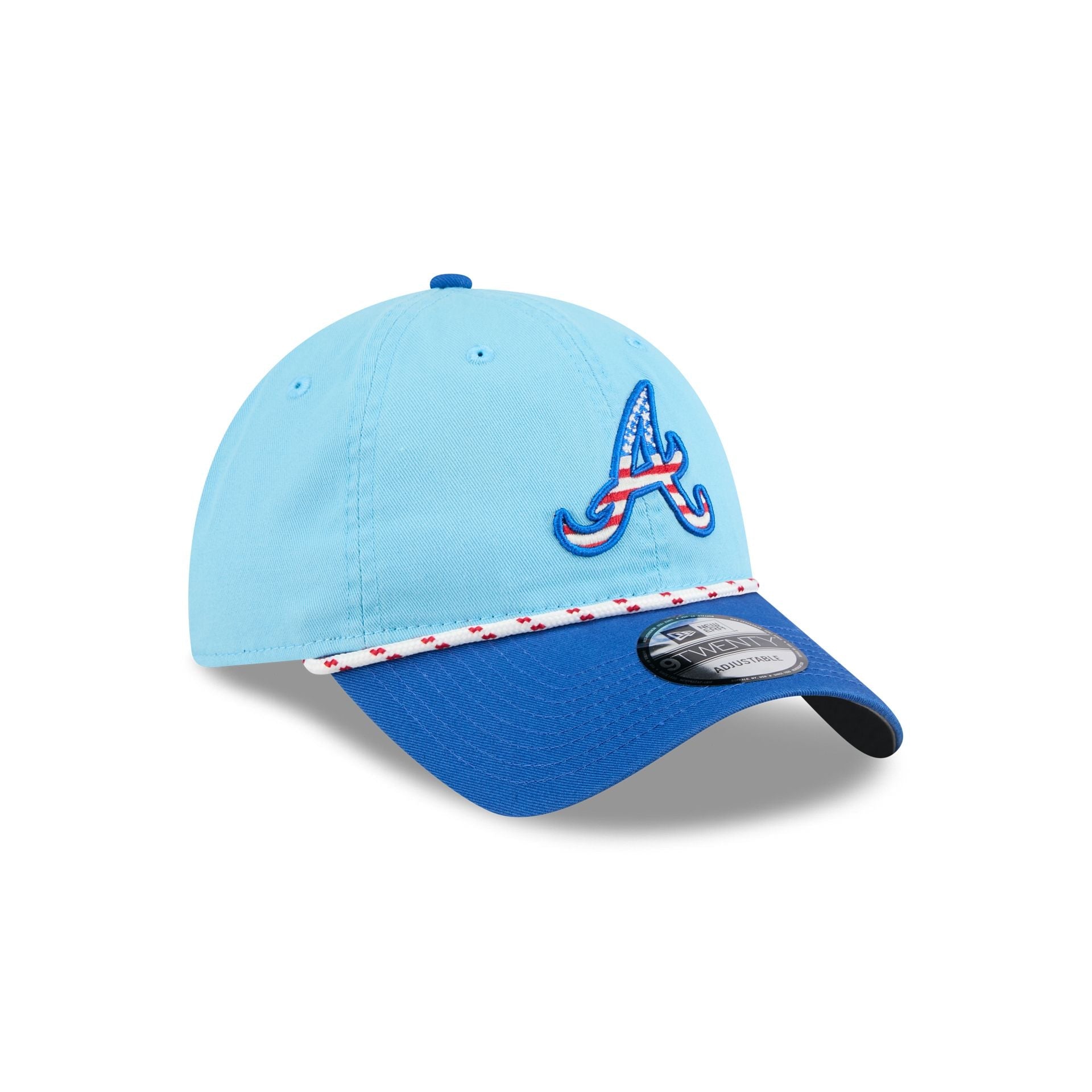 Atlanta Braves Independence Day 2025 9TWENTY Adjustable Hat