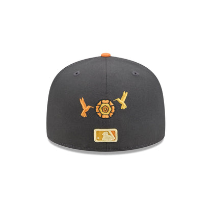 New York Yankees Day of the Dead Graphite 59FIFTY Fitted Hat
