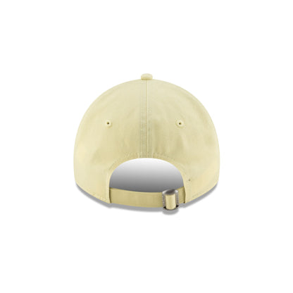 New York Yankees Mini Logo Pastel Yellow 9TWENTY Adjustable Hat