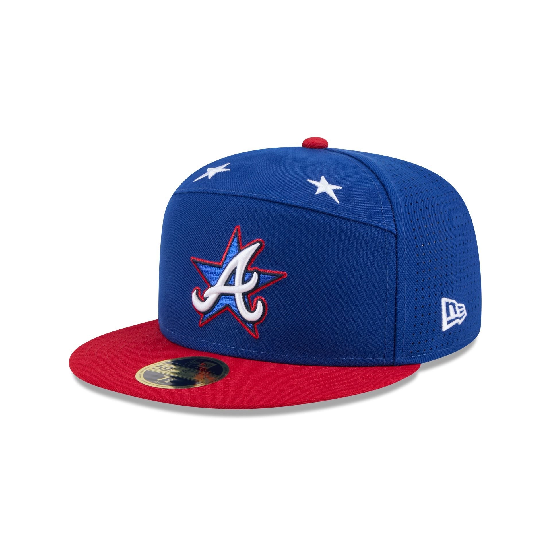 Atlanta Braves 2025 All-Star Game Workout Split Panel 59FIFTY Fitted Hat