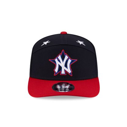 New York Yankees 2025 All-Star Game Workout Split Panel 9SEVENTY Stretch-Snap Hat