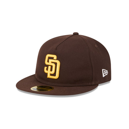 San Diego Padres Easy Retro Crown 59FIFTY A-Frame Fitted Hat