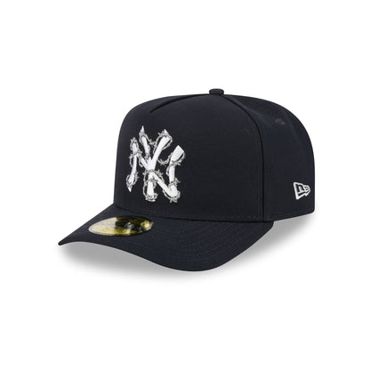 New York Yankees Barbed Wire 59FIFTY A-Frame Fitted Hat