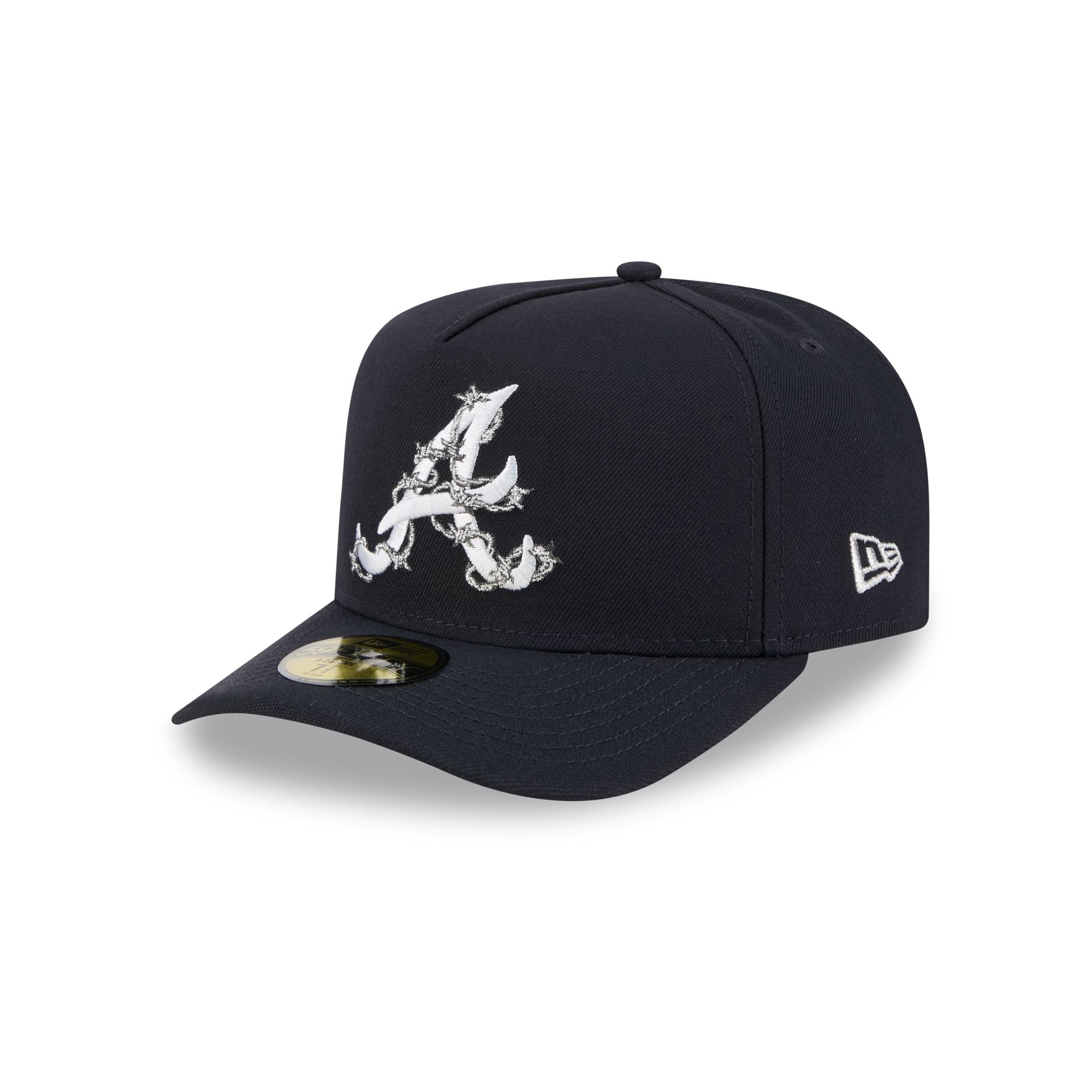 Atlanta Braves Barbed Wire 59FIFTY A-Frame Fitted Hat