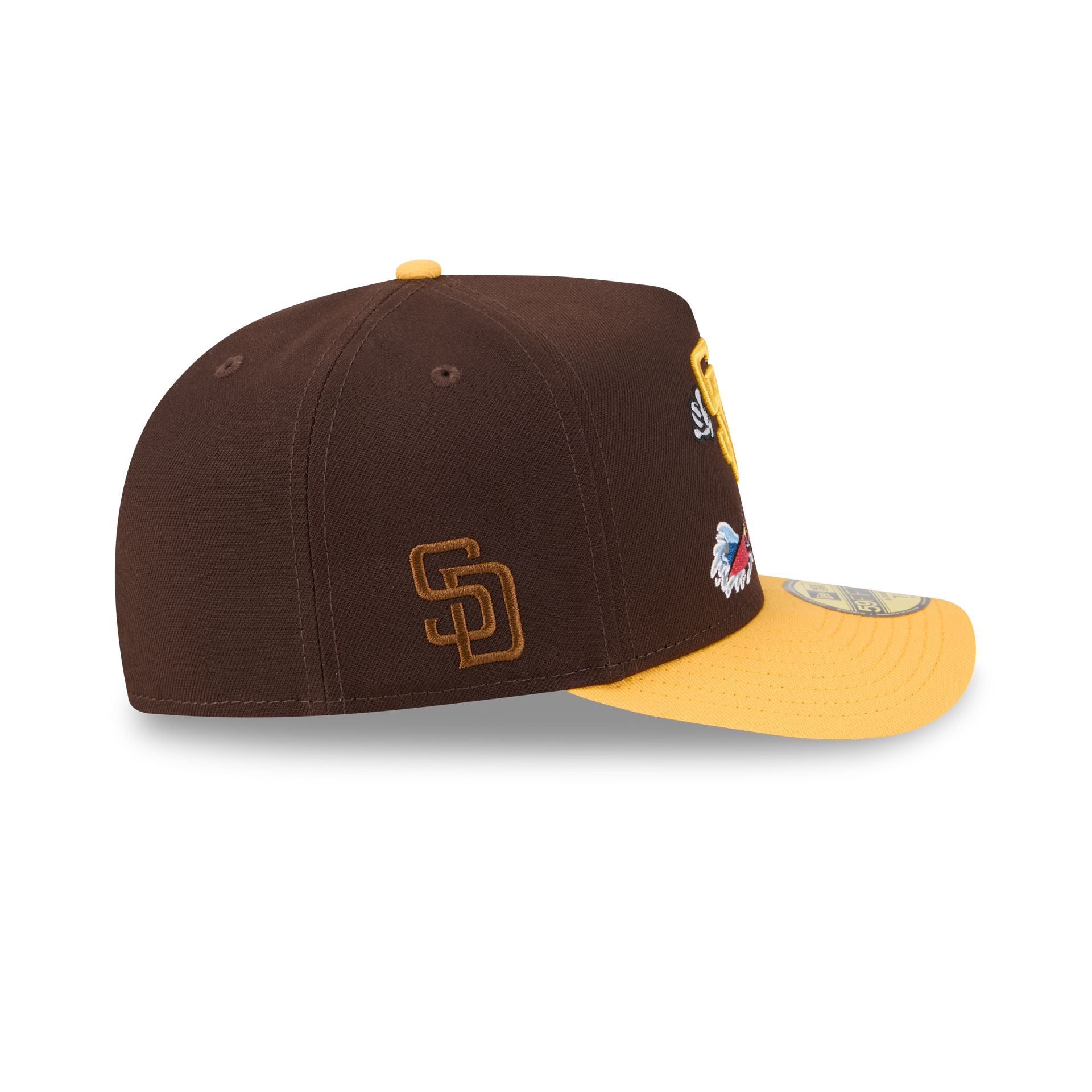 San Diego Padres Cartoon 59FIFTY A-Frame Fitted Hat
