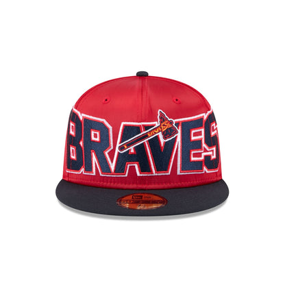 Atlanta Braves Bold Satin 59FIFTY Fitted Hat