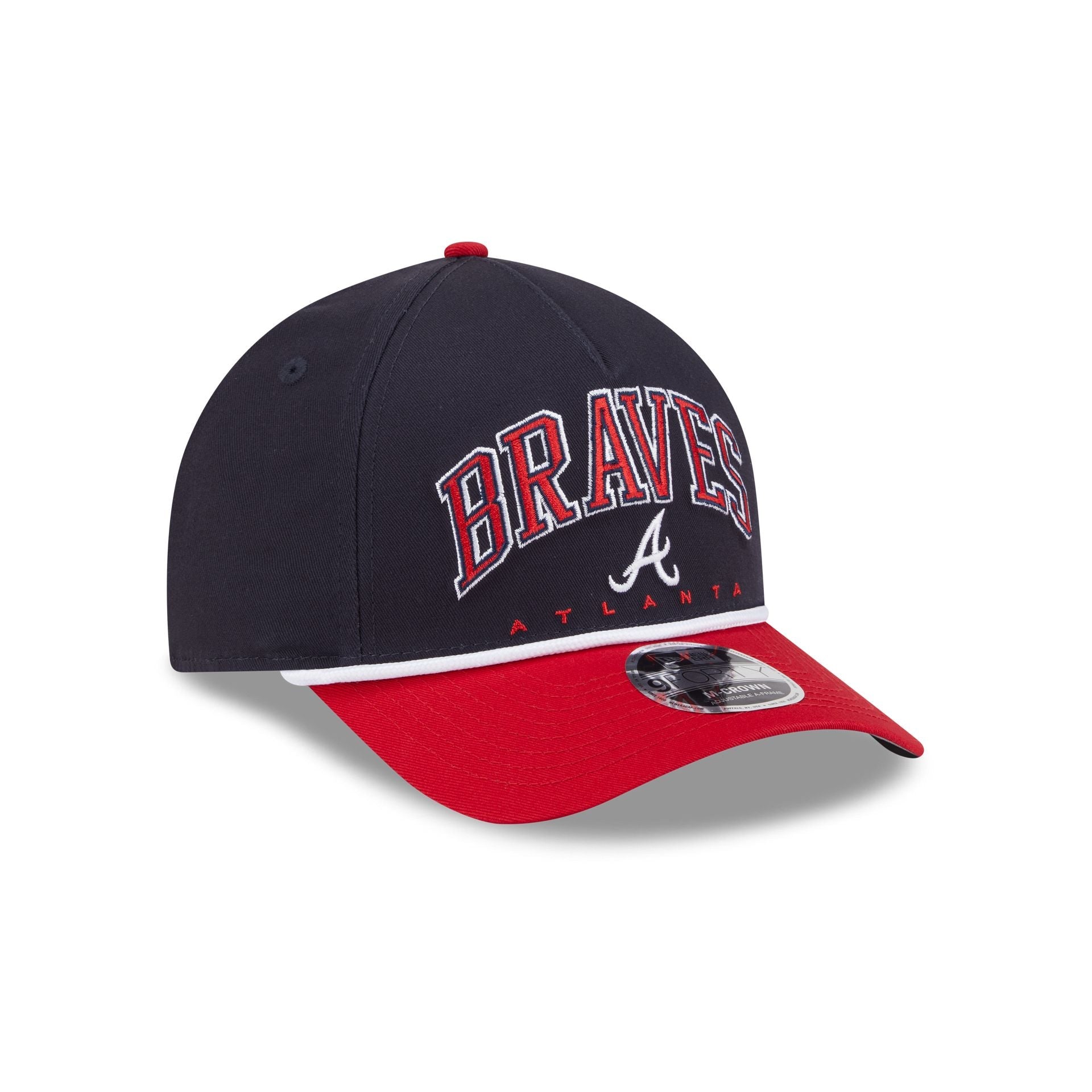 Atlanta Braves Arch 9FORTY M-Crown A-Frame Snapback Hat