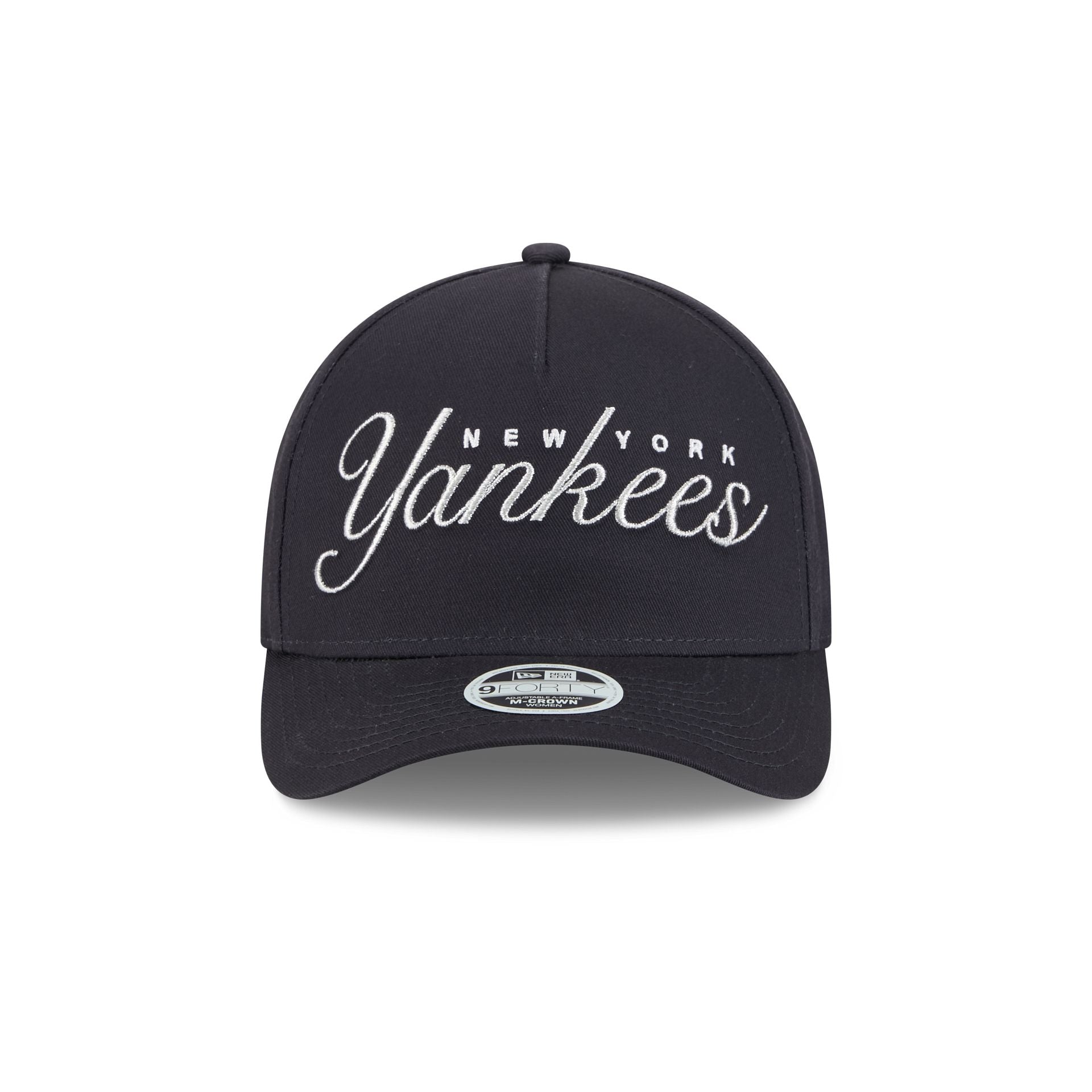 New York Yankees Metallic Women's 9FORTY M-Crown A-Frame Snapback Hat