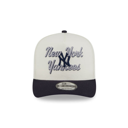 New York Yankees Chainstitch 9FIFTY A-Frame Snapback Hat