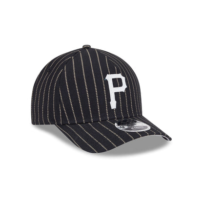 Pittsburgh Pirates Dotted Pinstripe 9FORTY M-Crown A-Frame Adjustable Hat