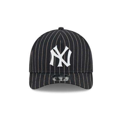 New York Yankees Dotted Pinstripe 9FORTY M-Crown A-Frame Adjustable Hat