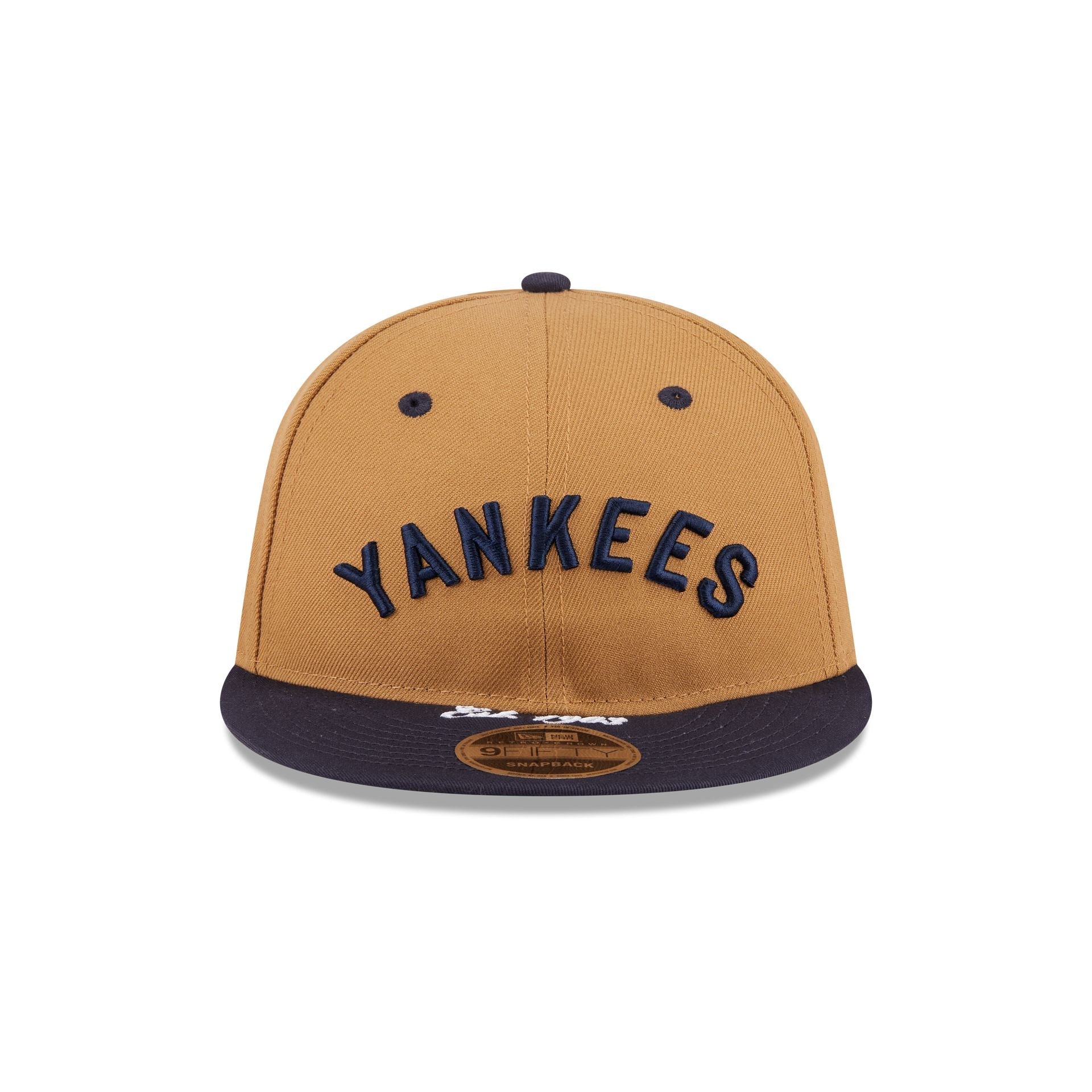 New York Yankees Wheat Retro Crown 9FIFTY Snapback Hat