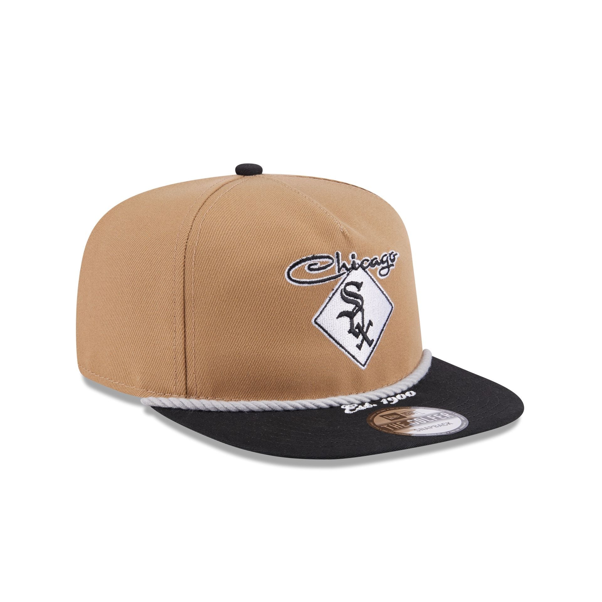 Chicago White Sox Khaki Rope Golfer Hat
