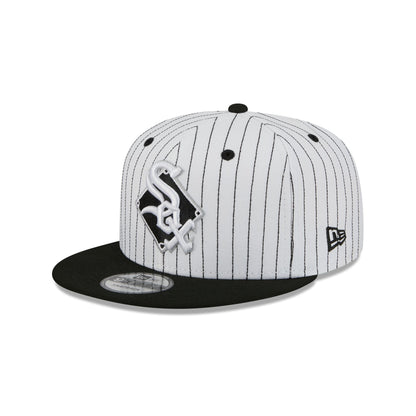 Chicago White Sox Deceptor Pinstripe 9FIFTY Snapback Hat