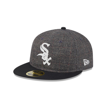 Chicago White Sox Plaid Retro Crown 59FIFTY Fitted Hat