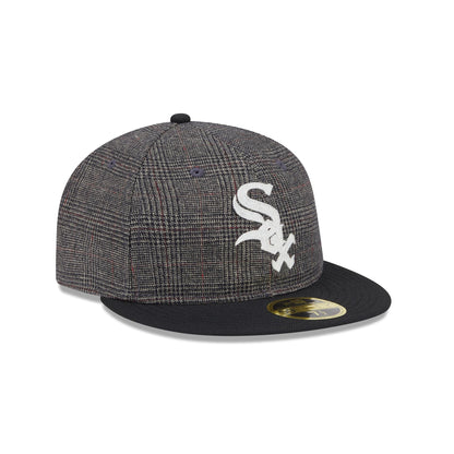 Chicago White Sox Plaid Retro Crown 59FIFTY Fitted Hat