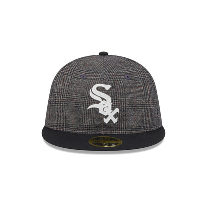 Chicago White Sox Plaid Retro Crown 59FIFTY Fitted Hat