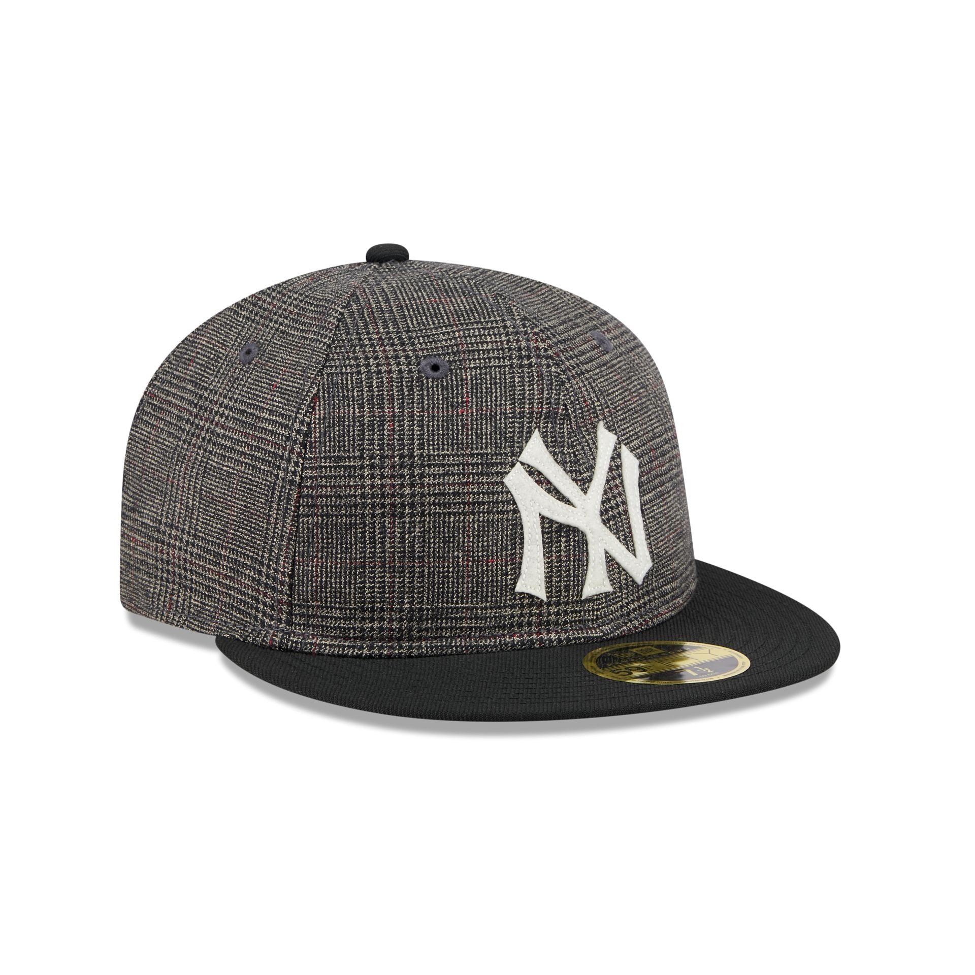 New York Yankees Plaid Retro Crown 59FIFTY Fitted Hat