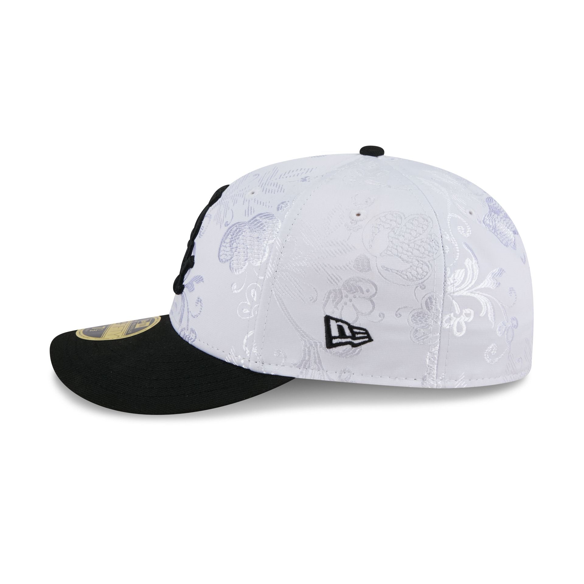 Chicago White Sox Floral Shine Low Profile 59FIFTY Fitted Hat