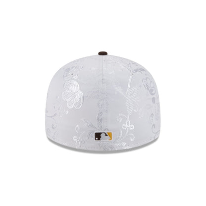 San Diego Padres Floral Shine Low Profile 59FIFTY Fitted Hat
