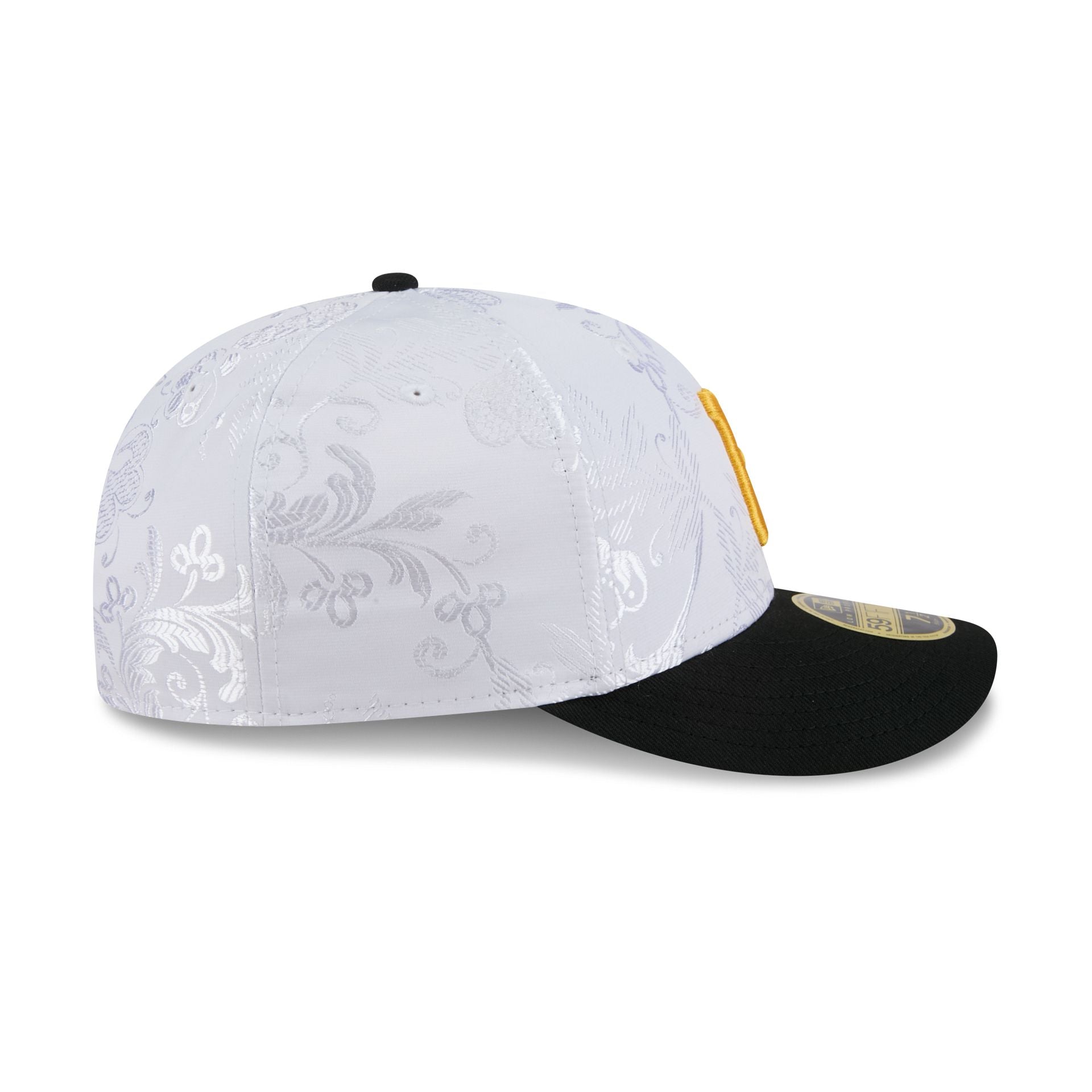 Pittsburgh Pirates Floral Shine Low Profile 59FIFTY Fitted Hat