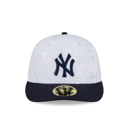 New York Yankees Floral Shine Low Profile 59FIFTY Fitted Hat