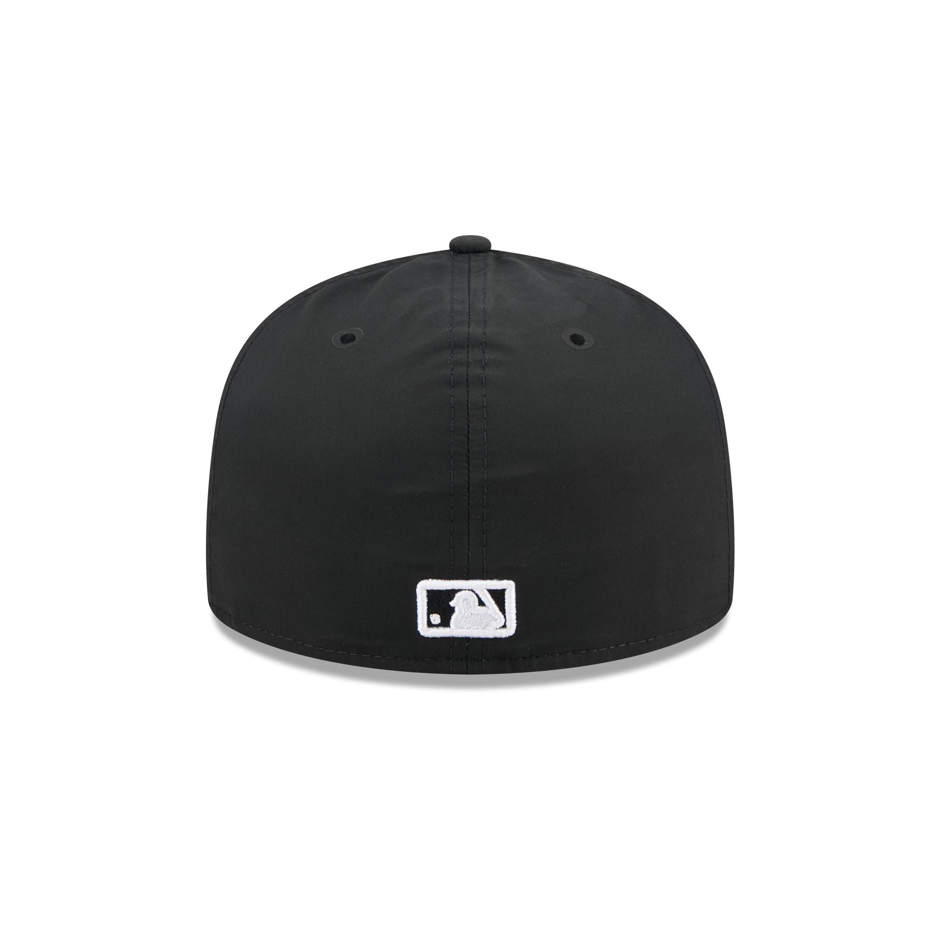 New York Yankees Black Poly Rope Split Panel 59FIFTY Fitted Hat