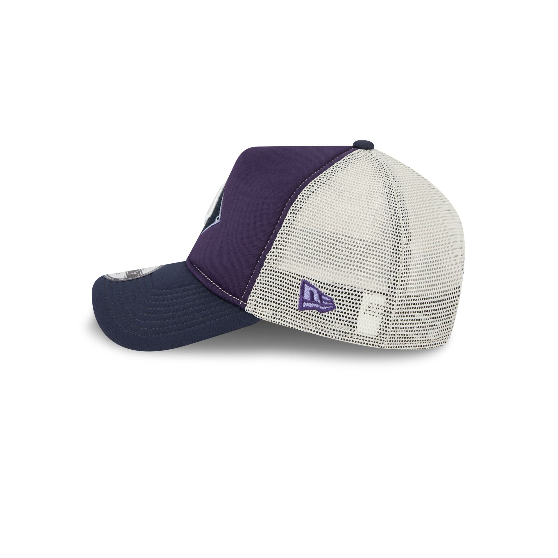 Chicago White Sox Navy Purple 9FORTY A-Frame Trucker Hat