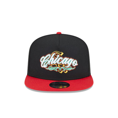 Chicago White Sox City Script 9FIFTY A-Frame Snapback Hat