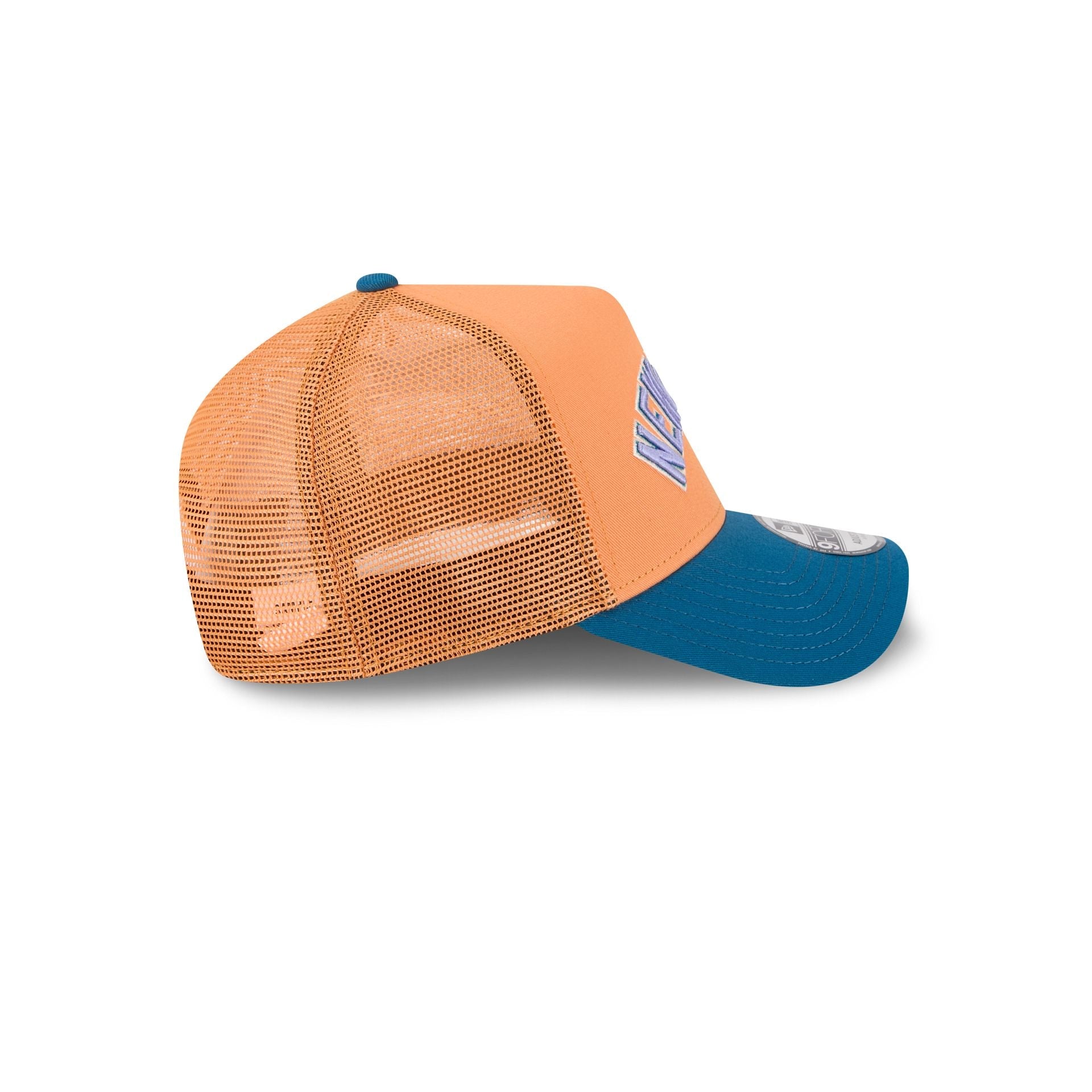 New York Yankees Orange Glaze 9FORTY A-Frame Trucker Hat