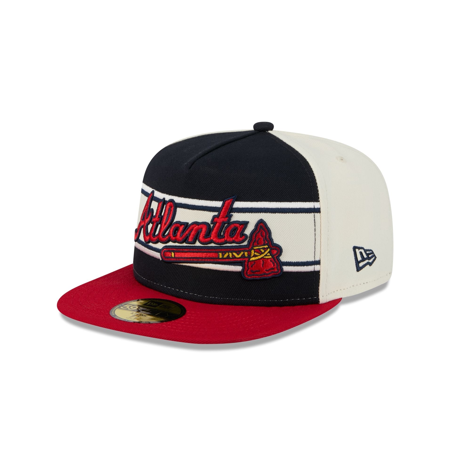 Atlanta Braves Summer Derby 59FIFTY A-Frame Fitted Hat