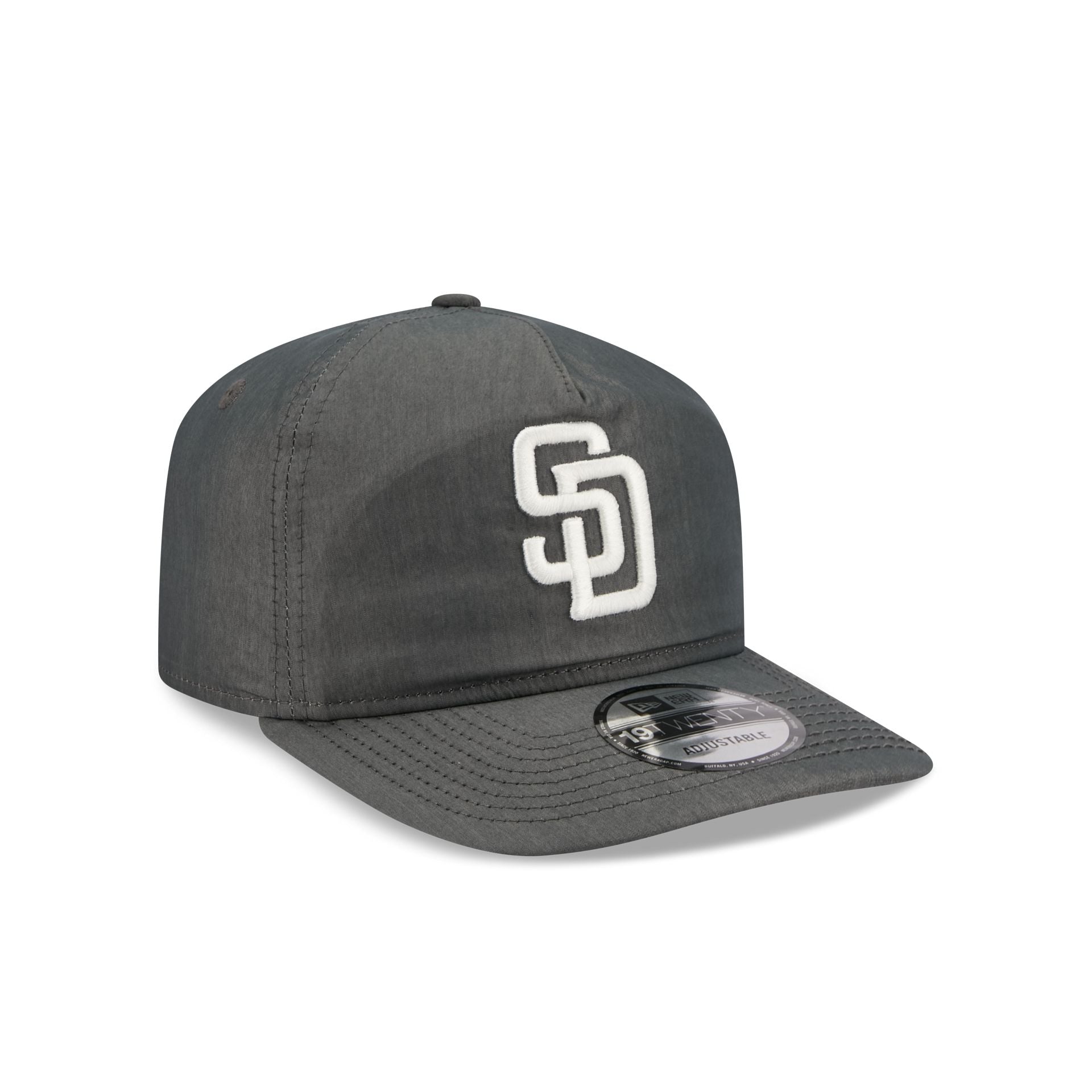 San Diego Padres Heather Gray Nylon 19TWENTY Adjustable Hat